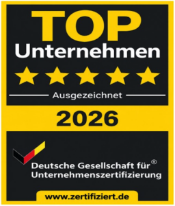 TOP Unternehmen 2026 Zertifizierung
